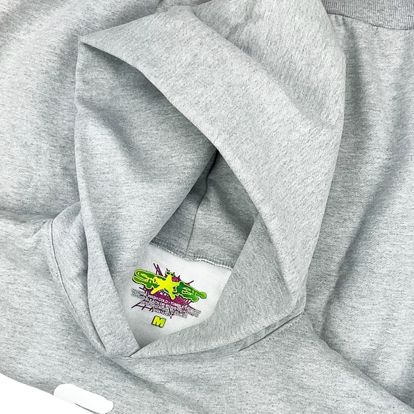 Sp5der Beluga Hoodie Sweatshirt Grey | Spider Worldwide - Picture 4 of 4